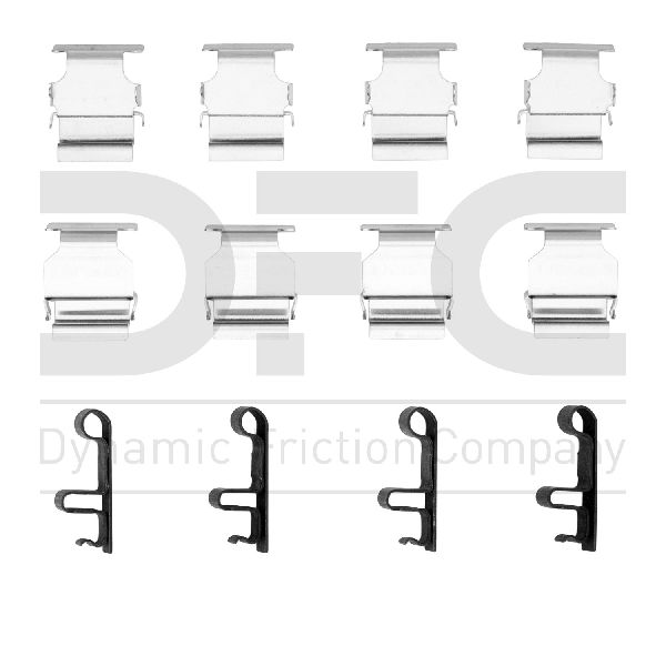 2000-2003 Toyota Solara Disc Brake Hardware Kit - Rear (Dynamic Friction)