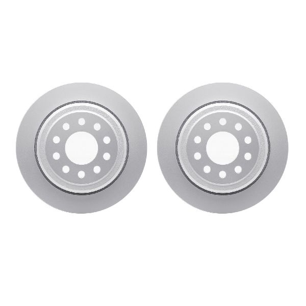 2003-2011 Lincoln Town Car Disc Brake Rotor Set - Rear (Dynamic Friction)
