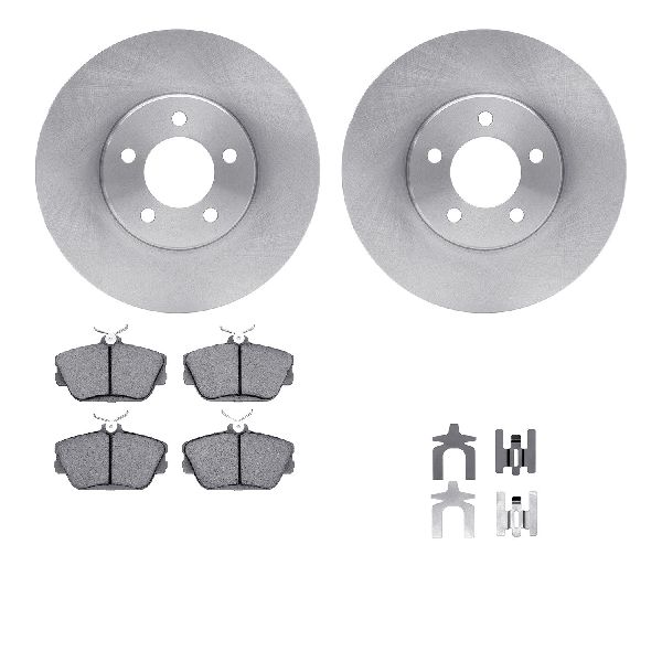 1996-1997 Mercury Cougar Disc Brake Kit - Front (Dynamic Friction)