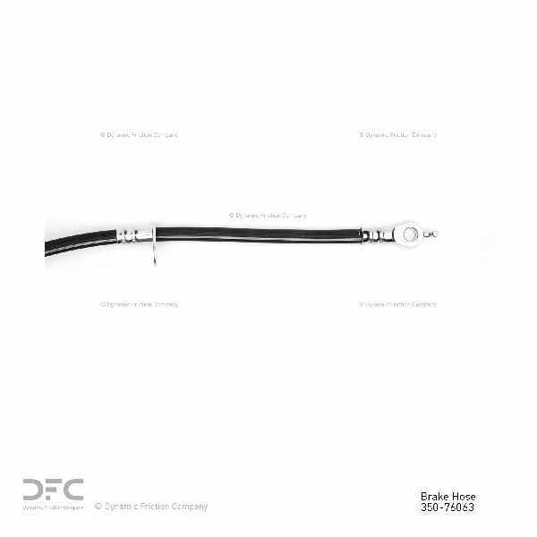 2004-2010 Toyota Sienna Brake Hydraulic Hose - Front Left (Dynamic Friction)