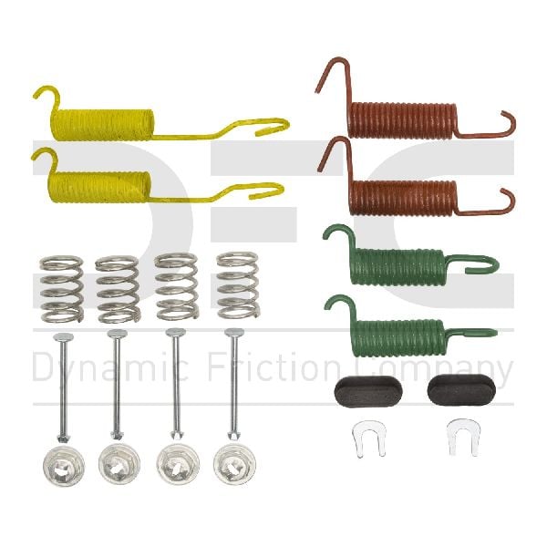 1981-1988 Mercury Cougar Drum Brake Hardware Kit - Rear (Dynamic Friction)