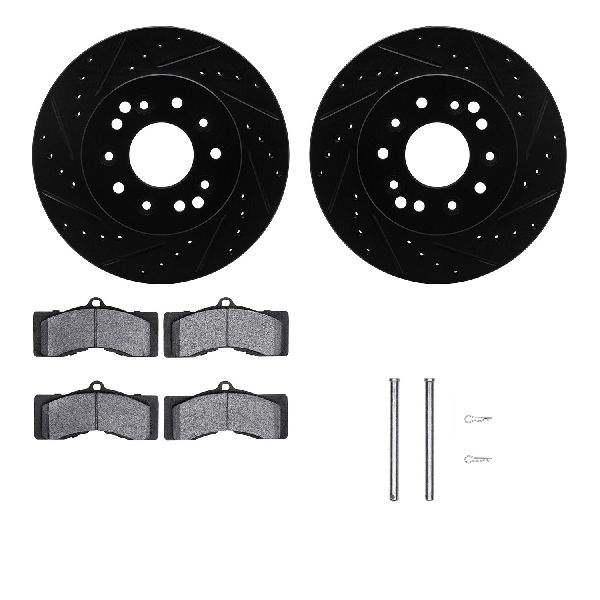 1968-1969 Chevrolet Camaro Disc Brake Kit - Front or Rear (Dynamic Friction)
