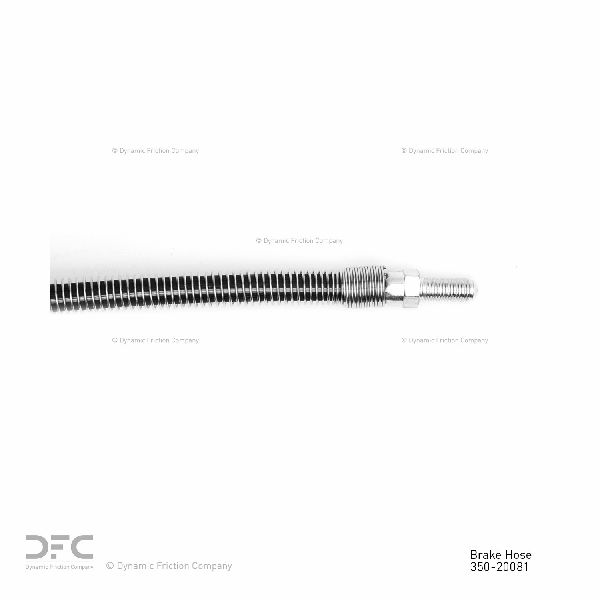 1973-1975 Austin Marina Brake Hydraulic Hose - Rear (Dynamic Friction)