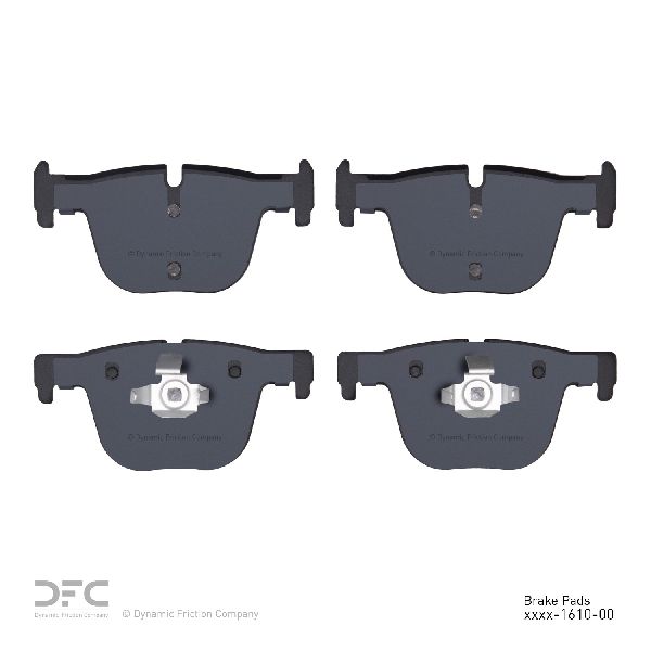 2016 BMW 428i Disc Brake Pad Set - Rear (Dynamic Friction)