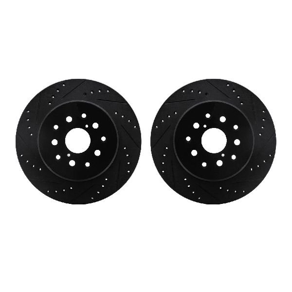 1993-1998 Toyota Supra Disc Brake Rotor Set - Rear (Dynamic Friction)