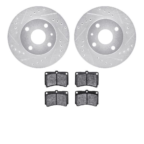1990-1998 Mazda Protege Disc Brake Kit - Front (Dynamic Friction)