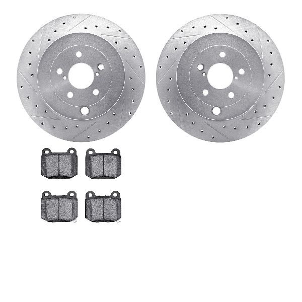 2017-2020 Subaru BRZ Disc Brake Kit - Rear (Dynamic Friction)