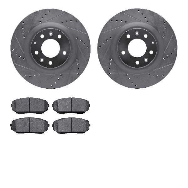 2007-2015 Mazda CX-9 Disc Brake Kit - Front (Dynamic Friction)