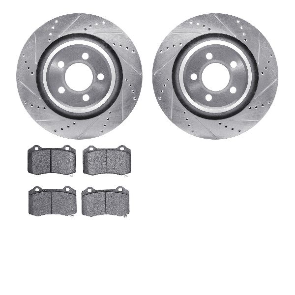 2006-2008 Dodge Magnum Disc Brake Kit - Rear (Dynamic Friction)