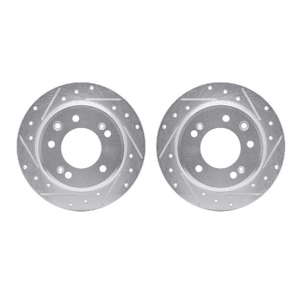 2010-2015 Hyundai Tucson Disc Brake Rotor Set - Rear (Dynamic Friction)