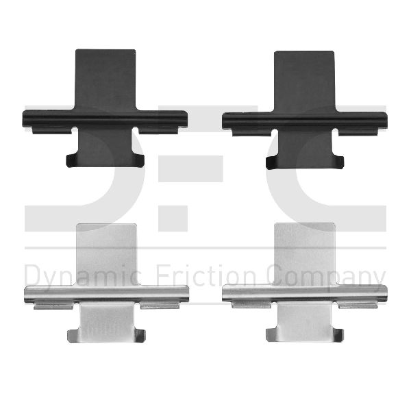 1984-1986 Nissan 200SX Disc Brake Hardware Kit - Front (Dynamic Friction)