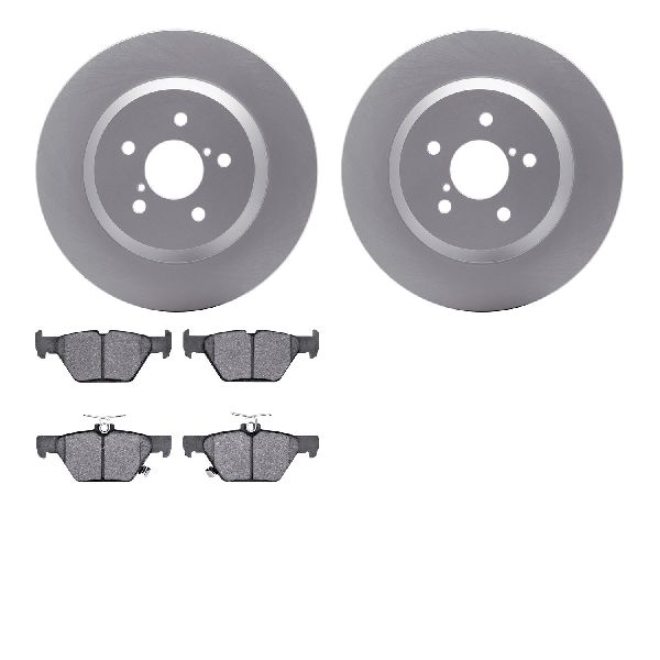 2019-2022 Subaru Crosstrek Disc Brake Kit - Rear (Dynamic Friction)