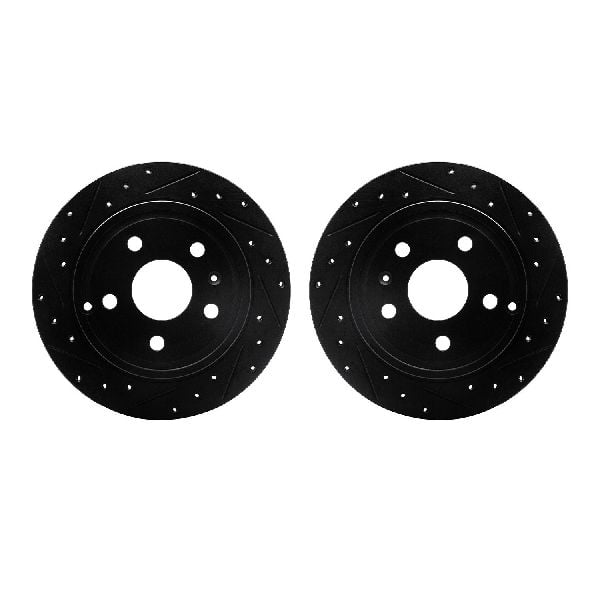 2010-2017 GMC Terrain Disc Brake Rotor Set - Rear (Dynamic Friction)
