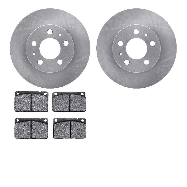 1969-1972 Volvo 164 Disc Brake Kit - Front (Dynamic Friction)