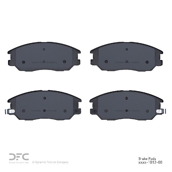 2004-2005 Hyundai XG350 Disc Brake Pad Set - Front (Dynamic Friction)