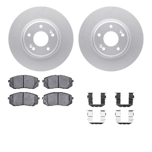 2015 Hyundai Sonata Disc Brake Kit - Front (Dynamic Friction)