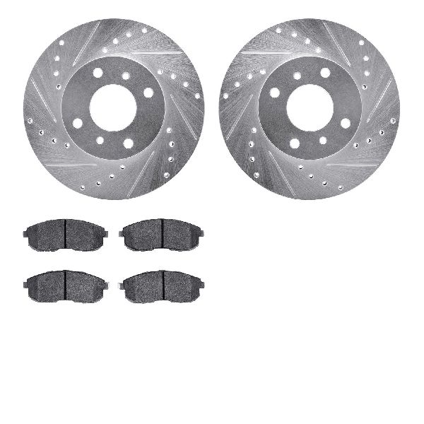 1999-2002 INFINITI G20 Disc Brake Kit - Front (Dynamic Friction)
