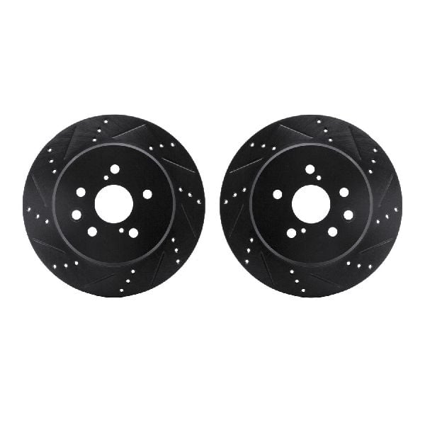 2016-2020 Lexus IS300 Disc Brake Rotor Set - Rear (Dynamic Friction)