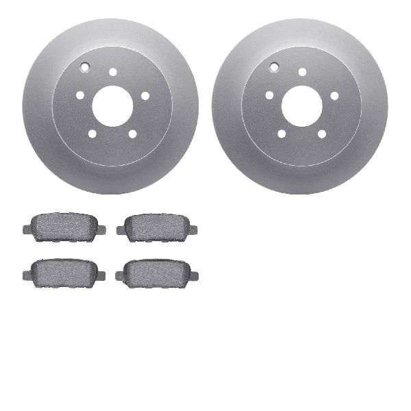 2004-2017 Nissan Quest Disc Brake Kit - Rear (Dynamic Friction)