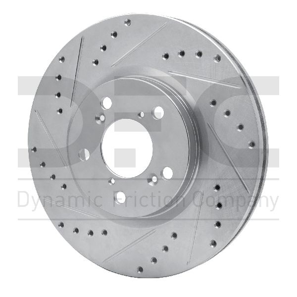 2006-2014 Honda Ridgeline Disc Brake Rotor - Front Left (Dynamic Friction)