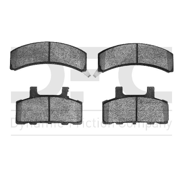 1988-1991 GMC C1500 Disc Brake Pad Set - Front (Dynamic Friction)