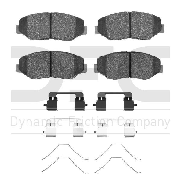 2013-2015 Acura ILX Disc Brake Pad Set - Front (Dynamic Friction)