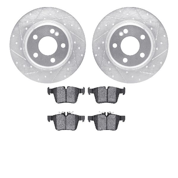 2017-2021 Mercedes-Benz C300 Disc Brake Kit - Rear (Dynamic Friction)