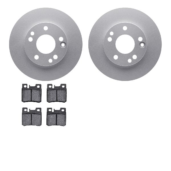 1996-2000 Mercedes-Benz C280 Disc Brake Kit - Rear (Dynamic Friction)
