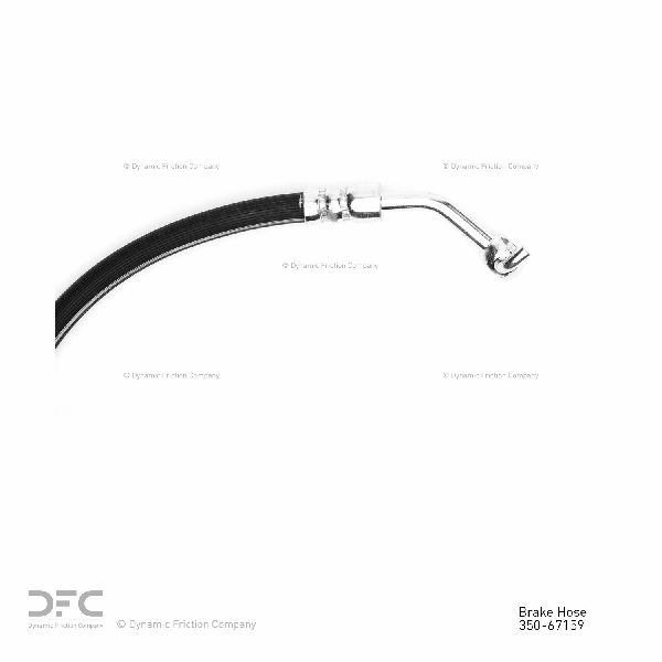 2004-2010 INFINITI QX56 Brake Hydraulic Hose - Rear Right (Dynamic Friction)