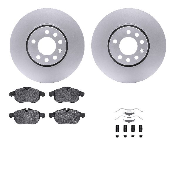 2003-2005 Saab 9-3 Disc Brake Kit - Front (Dynamic Friction)
