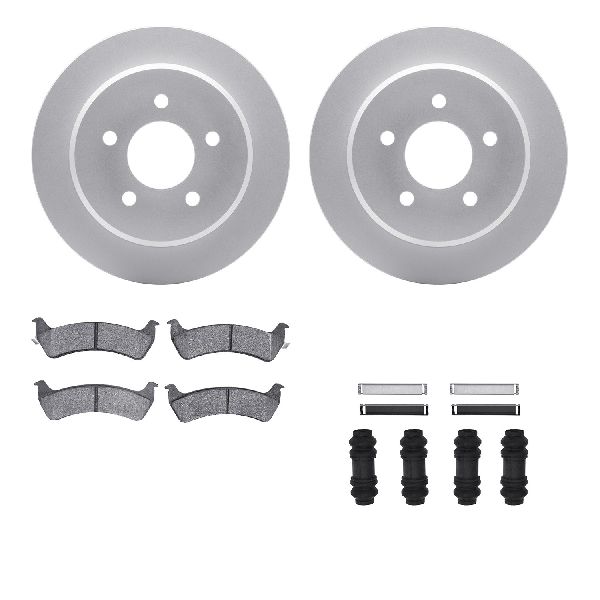 2001-2002 Ford Explorer Sport Disc Brake Kit - Rear (Dynamic Friction)