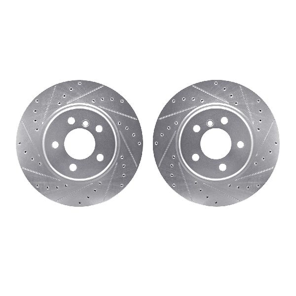 2011-2016 BMW 528i Disc Brake Rotor Set - Front (Dynamic Friction)