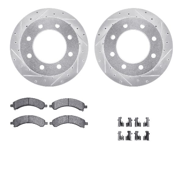 2003-2008 GMC Savana 3500 Disc Brake Kit - Rear (Dynamic Friction)