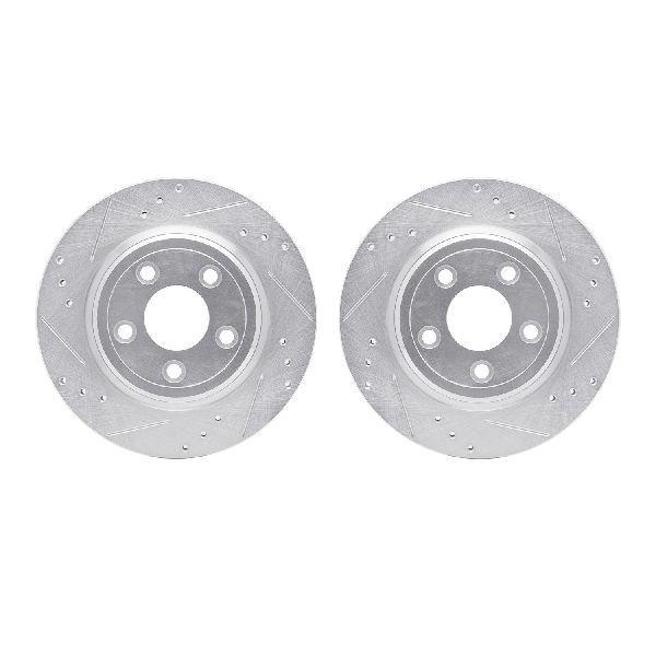 2000-2006 Lincoln LS Disc Brake Rotor Set - Rear (Dynamic Friction)