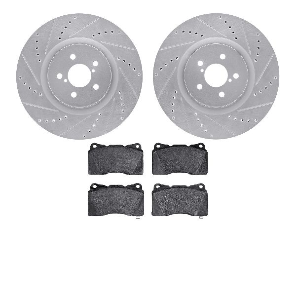 2017-2020 Subaru BRZ Disc Brake Kit - Front (Dynamic Friction)