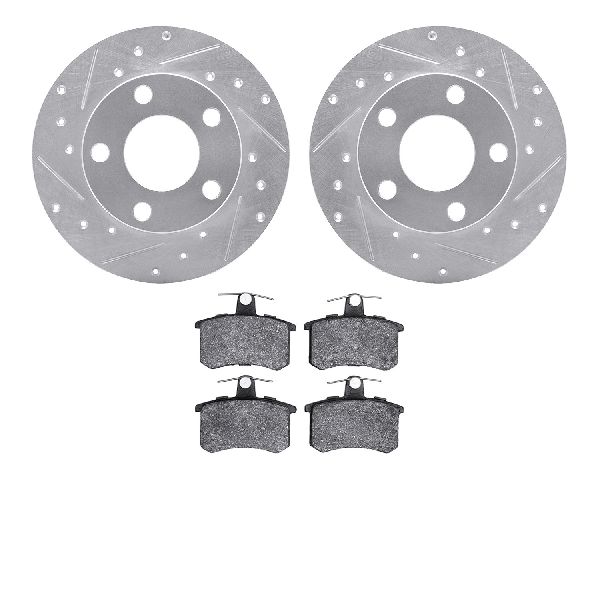 1996-2001 Audi A4 Quattro Disc Brake Kit - Rear (Dynamic Friction)