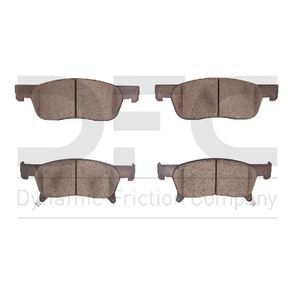 2019-2024 Subaru Ascent Disc Brake Pad Set - Front (Dynamic Friction)