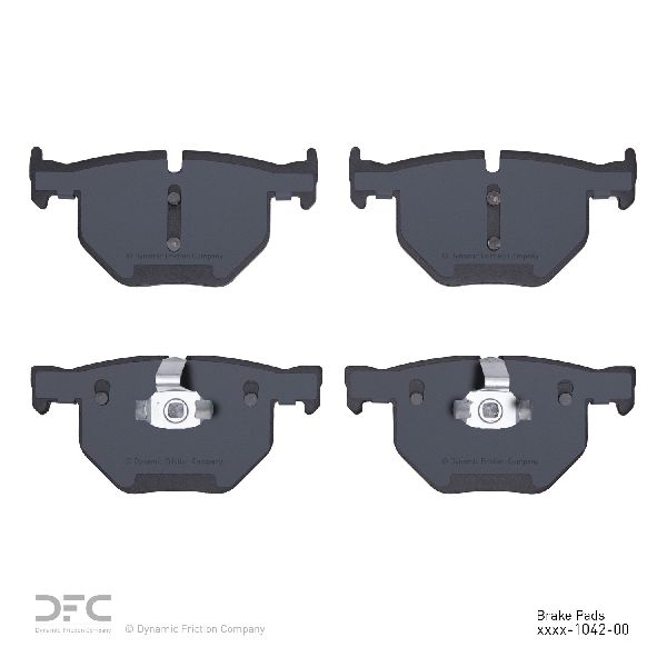 2010-2014 BMW X6 Disc Brake Pad Set - Rear (Dynamic Friction)