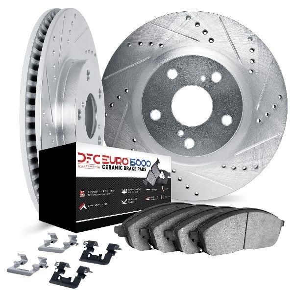 2007-2018 BMW X5 Disc Brake Kit - Rear (Dynamic Friction)