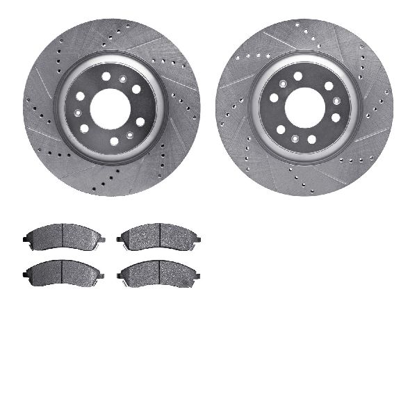 2004-2009 Cadillac SRX Disc Brake Kit - Front (Dynamic Friction)