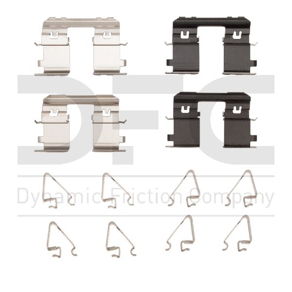 2017-2025 Honda CR-V Disc Brake Hardware Kit - Rear (Dynamic Friction)