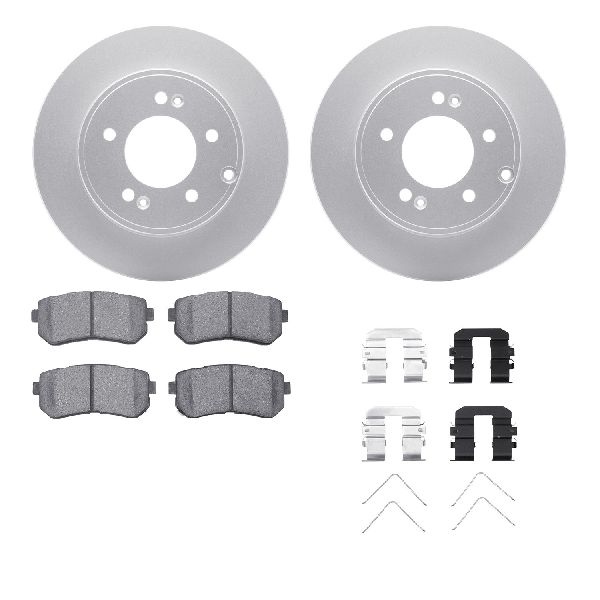 2016-2019 Hyundai Sonata Disc Brake Kit - Rear (Dynamic Friction)