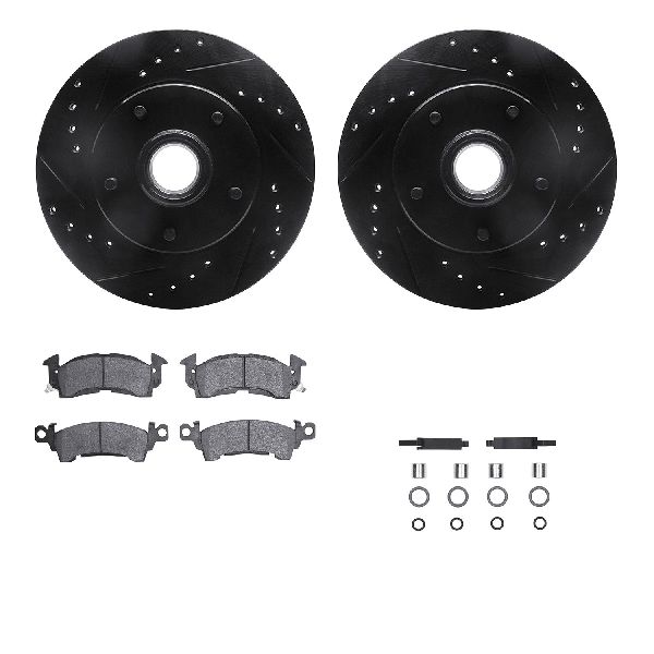 1979-1981 Chevrolet Camaro Disc Brake Kit - Front (Dynamic Friction)