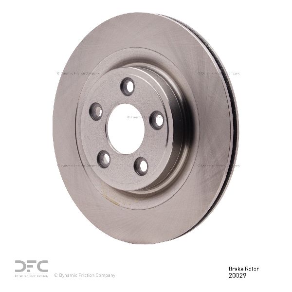 2006-2008 Jaguar S-Type Disc Brake Rotor - Rear (Dynamic Friction)