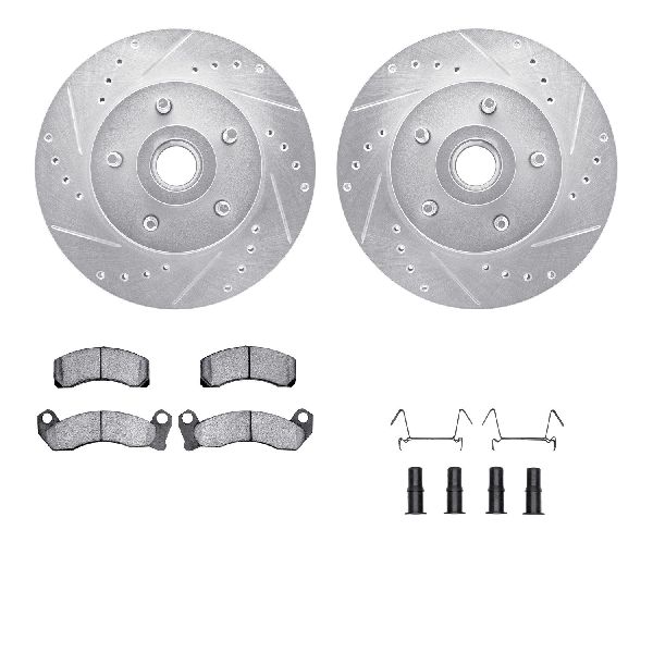 1979-1989 Mercury Grand Marquis Disc Brake Kit - Front (Dynamic Friction)