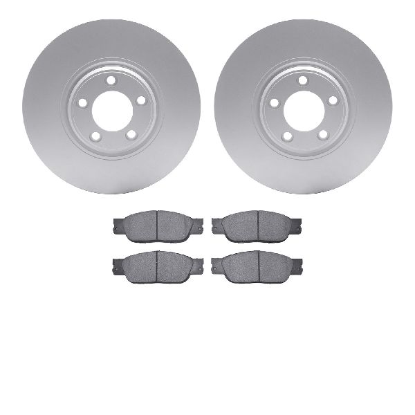 2003-2005 Jaguar S-Type Disc Brake Kit - Front (Dynamic Friction)