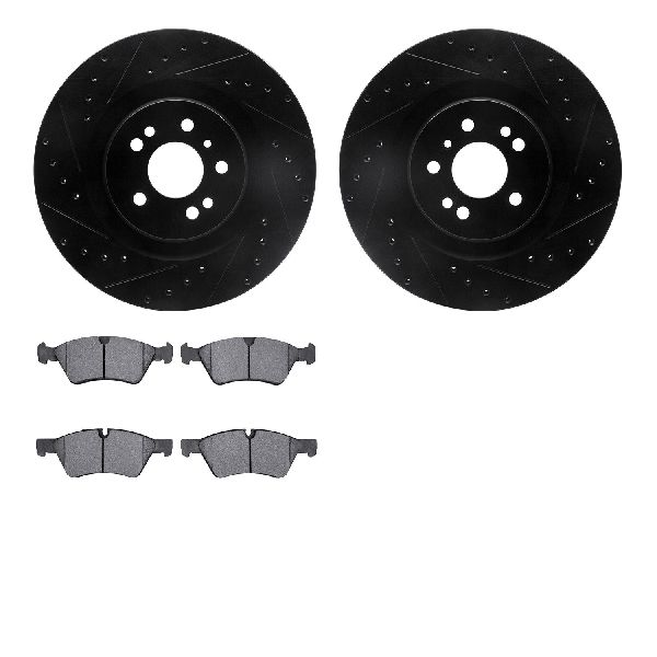 2008-2011 Mercedes-Benz ML350 Disc Brake Kit - Front (Dynamic Friction)
