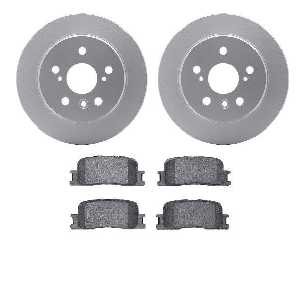 2001-2003 Toyota Highlander Disc Brake Kit - Rear (Dynamic Friction)
