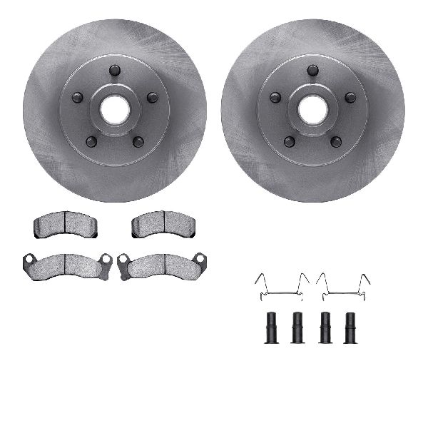 1980 Lincoln Continental Disc Brake Kit - Front (Dynamic Friction)