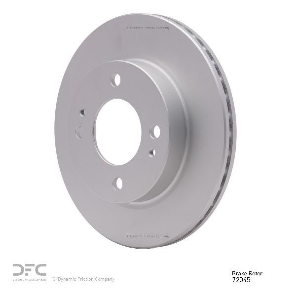 2014-2015 Mitsubishi Mirage Disc Brake Rotor - Front (Dynamic Friction)